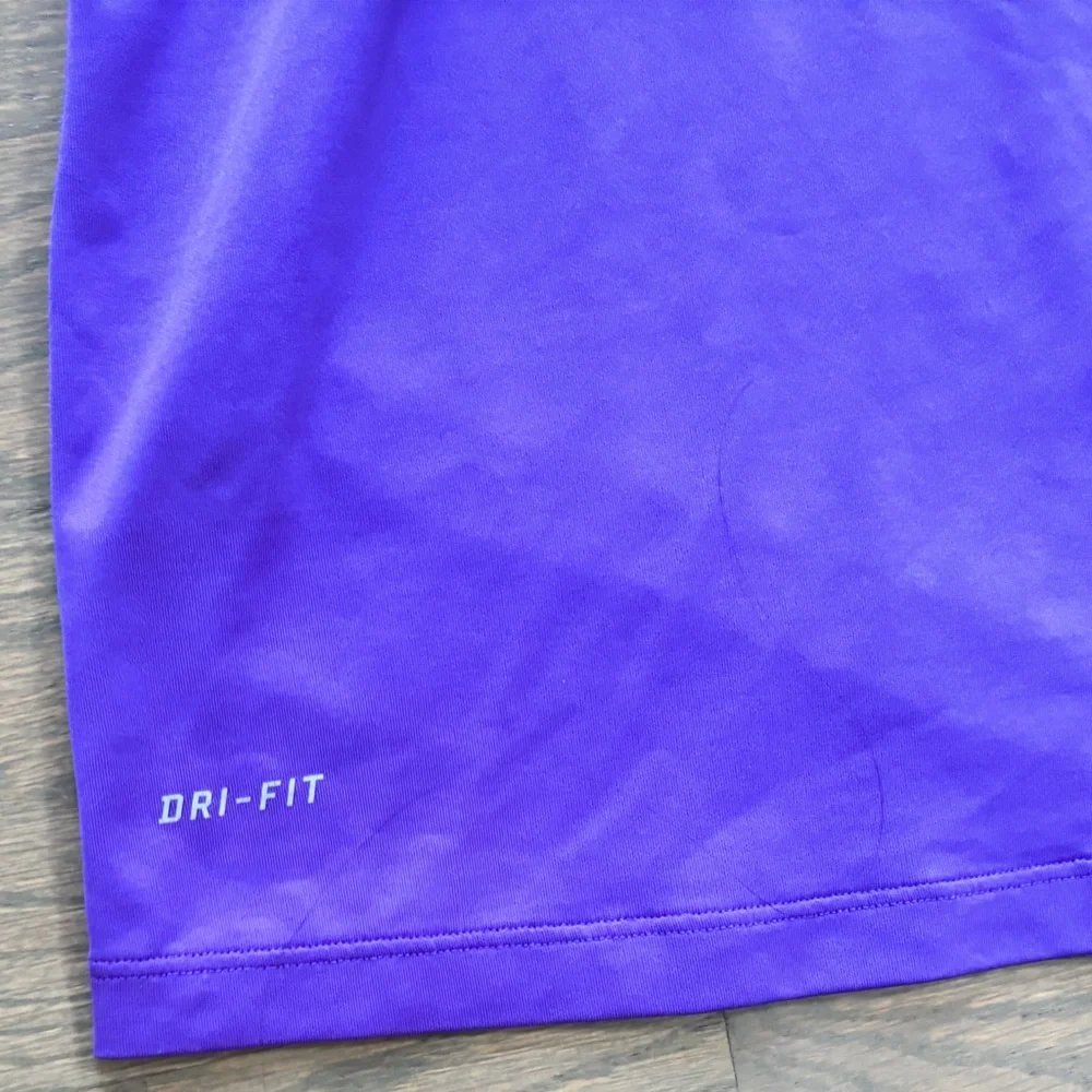 NIKE Pro dri-fit fitted 1/4 zip pullover purple orange women’s size small